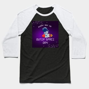Outer Space Day Baseball T-Shirt